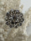 Bague 51 Bague marguerite de fiançailles en or 18 ct et diamants 58 Facettes AB15