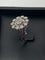 Bague 51 Bague marguerite de fiançailles en or 18 ct et diamants 58 Facettes AB15
