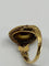 Bague 54 Bague marquise en or jaune 18 ct, émail bleu et diamants 58 Facettes AB17