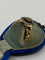 Bague 54 Bague marquise en or jaune 18 ct, émail bleu et diamants 58 Facettes AB17