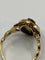 Bague 54 Bague marquise en or jaune 18 ct, émail bleu et diamants 58 Facettes AB17