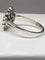 Bague 57 Bague fleur Art déco en or 18 ct, diamants et saphirs 58 Facettes AB45