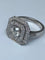 Bague 51 Bague de fiançailles - Bague octogonale en or 18 carats et diamants 58 Facettes AB46