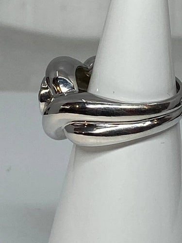 Bague 53 Bague en or blanc 18 carats avec diamant taille ancienne 0,80 ct 58 Facettes AB49
