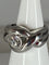 Bague 53 Bague en or blanc 18 carats avec diamant taille ancienne 0,80 ct 58 Facettes AB49