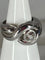 Bague 53 Bague en or blanc 18 carats avec diamant taille ancienne 0,80 ct 58 Facettes AB49