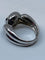 Bague 53 Bague en or blanc 18 carats avec diamant taille ancienne 0,80 ct 58 Facettes AB49