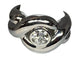 Bague 53 Bague en or blanc 18 carats avec diamant taille ancienne 0,80 ct 58 Facettes AB49