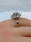 Bague 48 Bague fleur en or 18 carats sertie de diamants 58 Facettes AB69