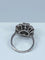 Bague 48 Bague fleur en or 18 carats sertie de diamants 58 Facettes AB69
