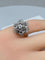 Bague 48 Bague fleur en or 18 carats sertie de diamants 58 Facettes AB69