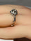 Bague 51 Bague solitaire en or gris 18 carats et diamants 58 Facettes AB72bis