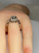 Bague 51 Bague solitaire en or gris 18 carats et diamants 58 Facettes AB72bis
