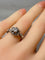 Bague 51 Bague solitaire en or gris 18 carats et diamants 58 Facettes AB72bis