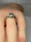 Bague 51 Bague solitaire en or gris 18 carats et diamants 58 Facettes AB72bis
