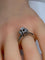 Bague 55 Bague marguerite en or blanc 18 carats et diamants 58 Facettes AB72