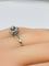 Bague 55 Bague marguerite en or blanc 18 carats et diamants 58 Facettes AB72