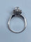 Bague 55 Bague marguerite en or blanc 18 carats et diamants 58 Facettes AB72