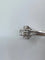 Bague 55 Bague marguerite en or blanc 18 carats et diamants 58 Facettes AB72