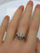 Bague 55 Bague marguerite en or blanc 18 carats et diamants 58 Facettes AB72