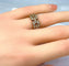 Bague 49 Cartier Maillons Panthère - Bague en or jaune 18 carats et diamants 58 Facettes AB78