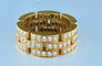 Bague 49 Cartier Maillons Panthère - Bague en or jaune 18 carats et diamants 58 Facettes AB78