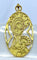 Pendentif Médaille Vierge et Jésus en or jaune 18 carats 58 Facettes AB97