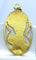Pendentif Médaille Vierge et Jésus en or jaune 18 carats 58 Facettes AB97