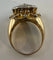 Bague 58 Bague vintage 1960 en or jaune 18 carats, platine et diamants 58 Facettes AB12