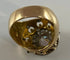 Bague 58 Bague vintage 1960 en or jaune 18 carats, platine et diamants 58 Facettes AB12