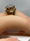 Bague 58 Bague vintage 1960 en or jaune 18 carats, platine et diamants 58 Facettes AB12