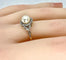 Bague 58 Bague en or jaune 18 carats avec perle et diamants 58 Facettes AB84