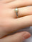 Bague 59 Bague en platine avec perle fine et diamants taille ancienne 58 Facettes AB162