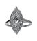 Bague 49 Bague marquise en platine et diamants vers 1900 58 Facettes AB159