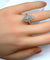 Bague 49 Bague marquise en platine et diamants vers 1900 58 Facettes AB159