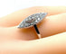Bague 49 Bague marquise en platine et diamants vers 1900 58 Facettes AB159