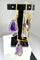 Boucles d'oreilles Parure - Collier et boucles d’oreilles en or jaune 18 carats et améthystes 58 Facettes AB173