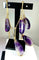 Boucles d'oreilles Parure - Collier et boucles d’oreilles en or jaune 18 carats et améthystes 58 Facettes AB173