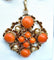 Boucles d'oreilles Parure Napoléon III - Pendentif et boucles d’oreilles en or jaune, corail et perles fines 58 Facettes AB185