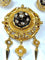 Boucles d'oreilles Parure Napoléon III - Broche et boucles d’oreilles en or 18 carats, diamants et perles 58 Facettes AB186