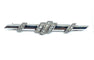 Broche Broche barrette en platine avec diamants taille rose, vers 1920 58 Facettes AB209