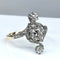 Bague 58 Bague époque 1900 en or 18 carats et diamants 58 Facettes AB204