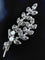 Broche Broche florale en platine et or 18 carats, perles et diamants 58 Facettes AB213