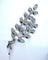 Broche Broche florale en platine et or 18 carats, perles et diamants 58 Facettes AB213