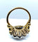 Bague 51 Bague en or blanc 18 carats avec diamants et saphirs 58 Facettes AB241