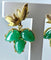 Boucles d'oreilles Boucles d’oreilles en or jaune 18 carats aux aventurines 58 Facettes AB243