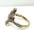 Bague 50 Bague en or jaune et blanc 18 carats avec diamants 58 Facettes AB244