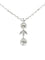 Pendentif Pendentif en or blanc 18 carats avec diamants 58 Facettes AB245