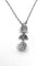 Pendentif Pendentif en or blanc 18 carats avec diamants 58 Facettes AB245