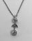 Pendentif Pendentif en or blanc 18 carats avec diamants 58 Facettes AB245